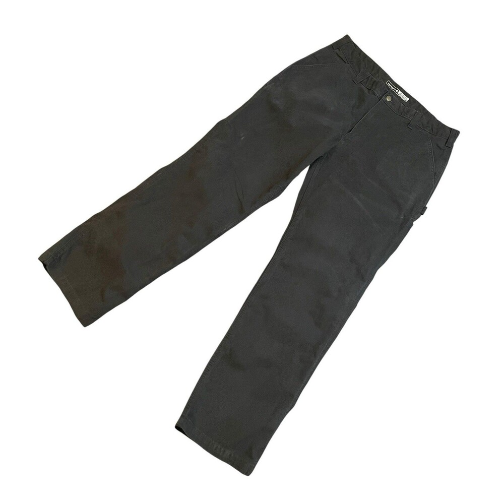 Carhartt Relaxed Fit Black Carpenter Pants Men’s Size 38x32 Workwear USA